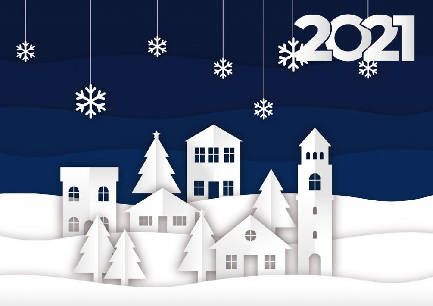 Поздравляем с наступающим 2021 годом!